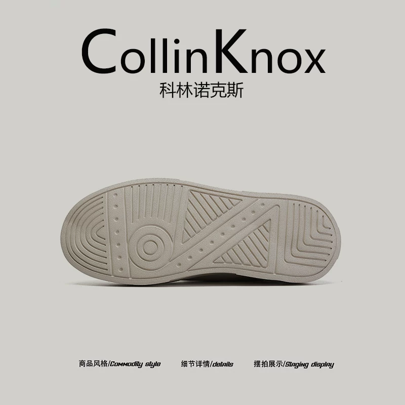 [Thời trang hot] Giày da nam CollinKnox 2026 mới mùa xuân, giày thể thao thời trang và đa năng