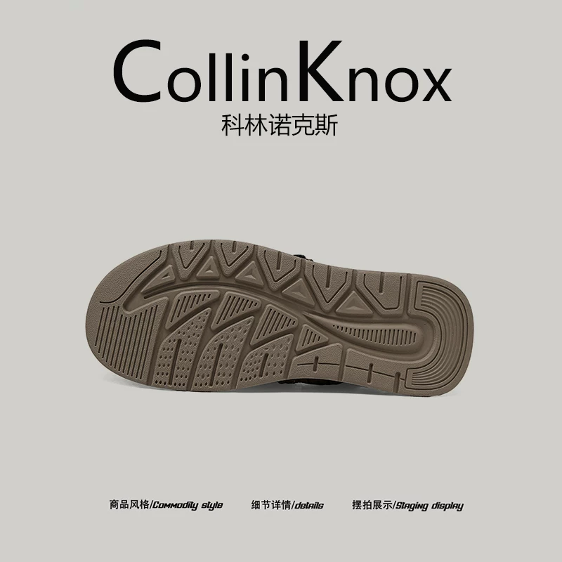 [Giải trí ngoài trời] Giày sandal nhẹ mới mùa hè 2026 của CollinKnox dành cho nam, giày đi cắm trại và đi bộ đường dài chống trượt