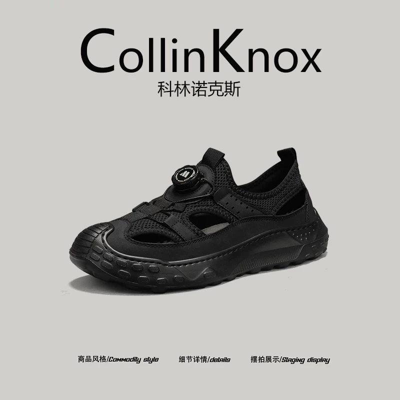 [Outdoor Partner] Dép sandal mùa hè mới CollinKnox 2026 dành cho nam với khóa xoay và giày đi nước tiện lợi