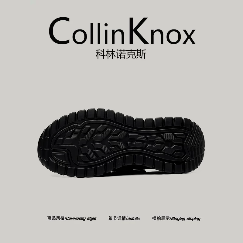 【Sản phẩm mới hợp xu hướng】Giày đi bộ đường dài nam CollinKnox 2026 mùa xuân mới Giày đi bộ ngoài trời mũi kín dành cho bố