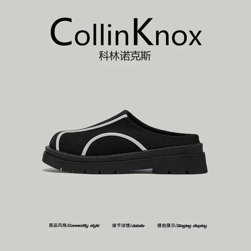[Đề xuất phổ biến] Giày Birkenstock đế dày CollinKnox mùa hè 2025 mới dành cho nam với phần thân giày bằng lưới thời trang.