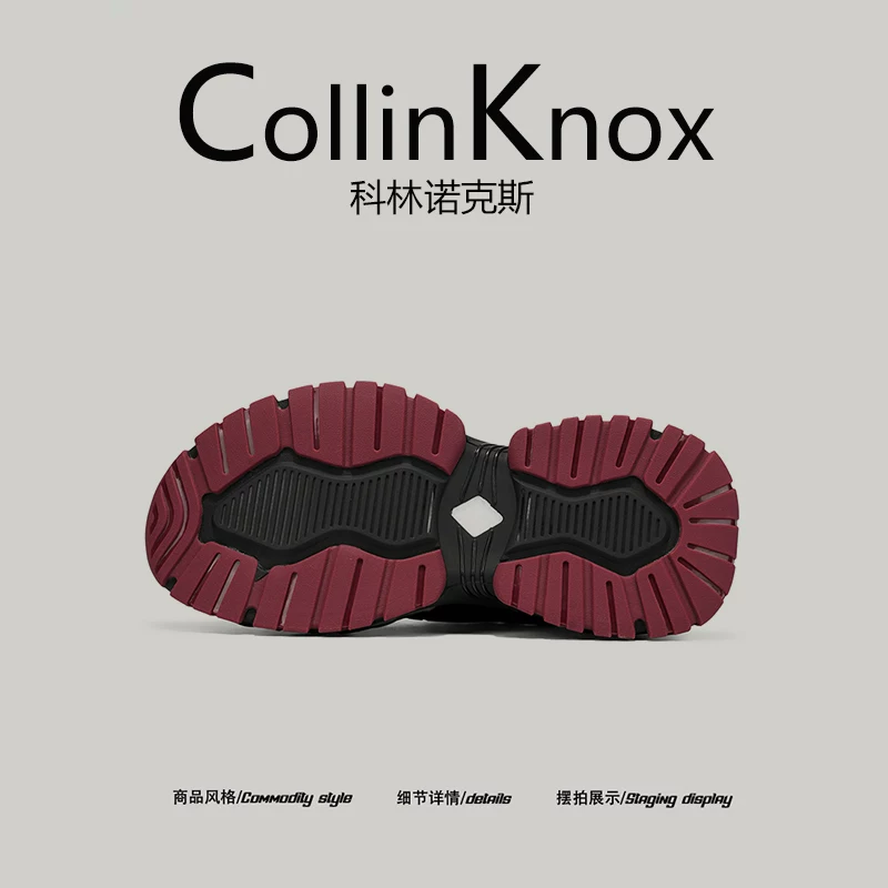 [Chất lượng ngoại thương] CollinKnox 2026 Giày thể thao nam mới mùa xuân 2026 Giày thể thao đế dày chống sốc