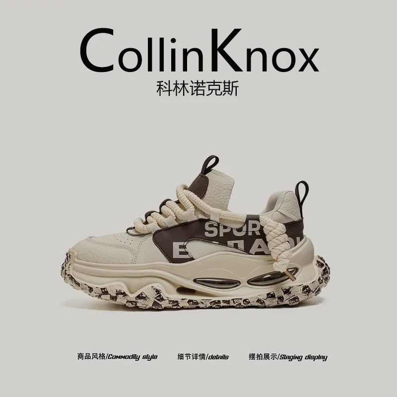 [Chất lượng thương mại quốc tế] Giày thể thao nam CollinKnox Xuân 2026 Mẫu mới thời trang bán chạy
