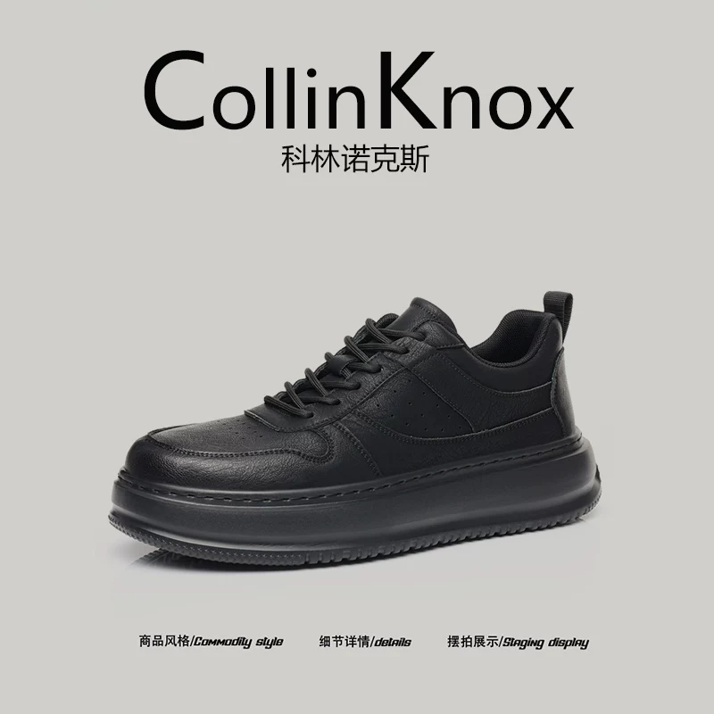 [Da thật được lựa chọn] Giày thể thao đế dày mới mùa xuân CollinKnox 2026 dành cho nam, giày đi bộ đường dài đế nhẹ ngoài trời