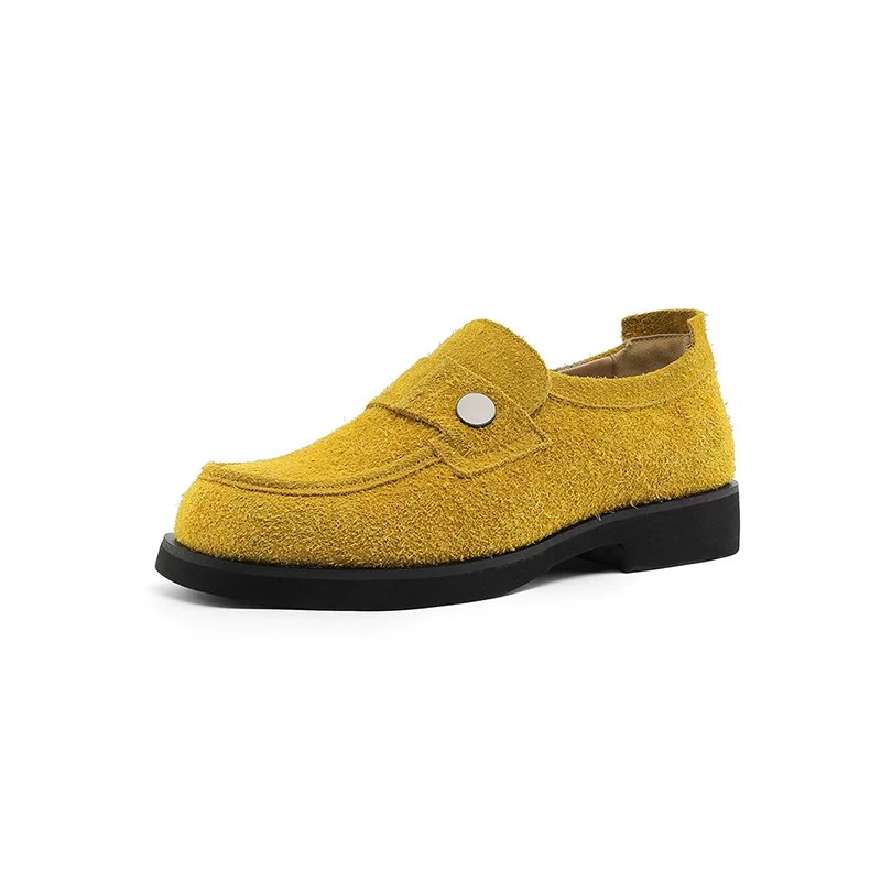 Giày Loafer Nam CollinKnox2026 Mẫu Mới Xuân Hè, Da Bò Chính Hãng Cao Cấp, Khóa Kim Loại, Phong Cách Old Money