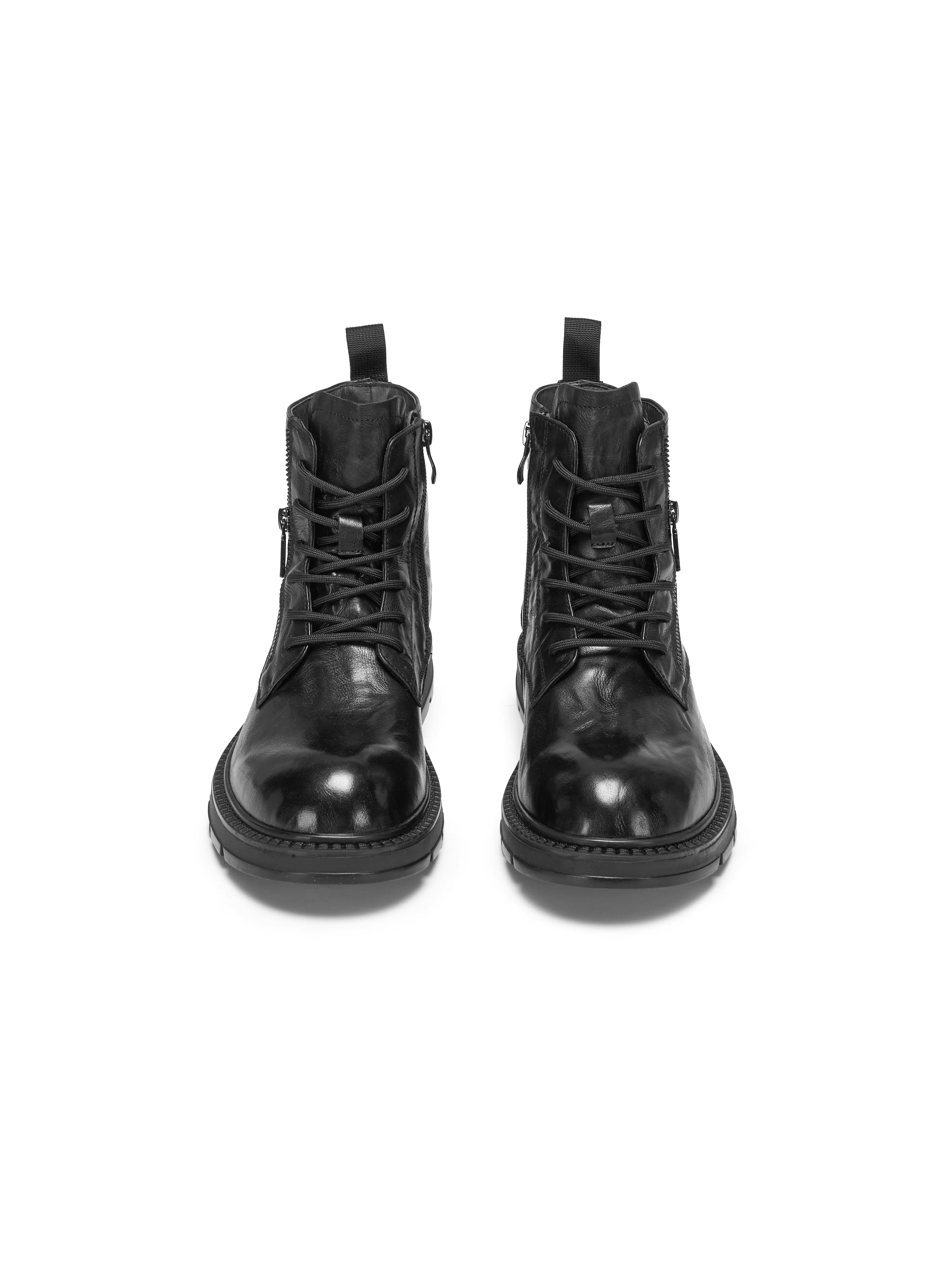 Giày bốt nam Martin đế dày, kiểu dáng mới mùa đông 2025, cùng mẫu với trung tâm thương mại Tianmeiyi, đa năng, phong cách thường ngày 3XP01DD5