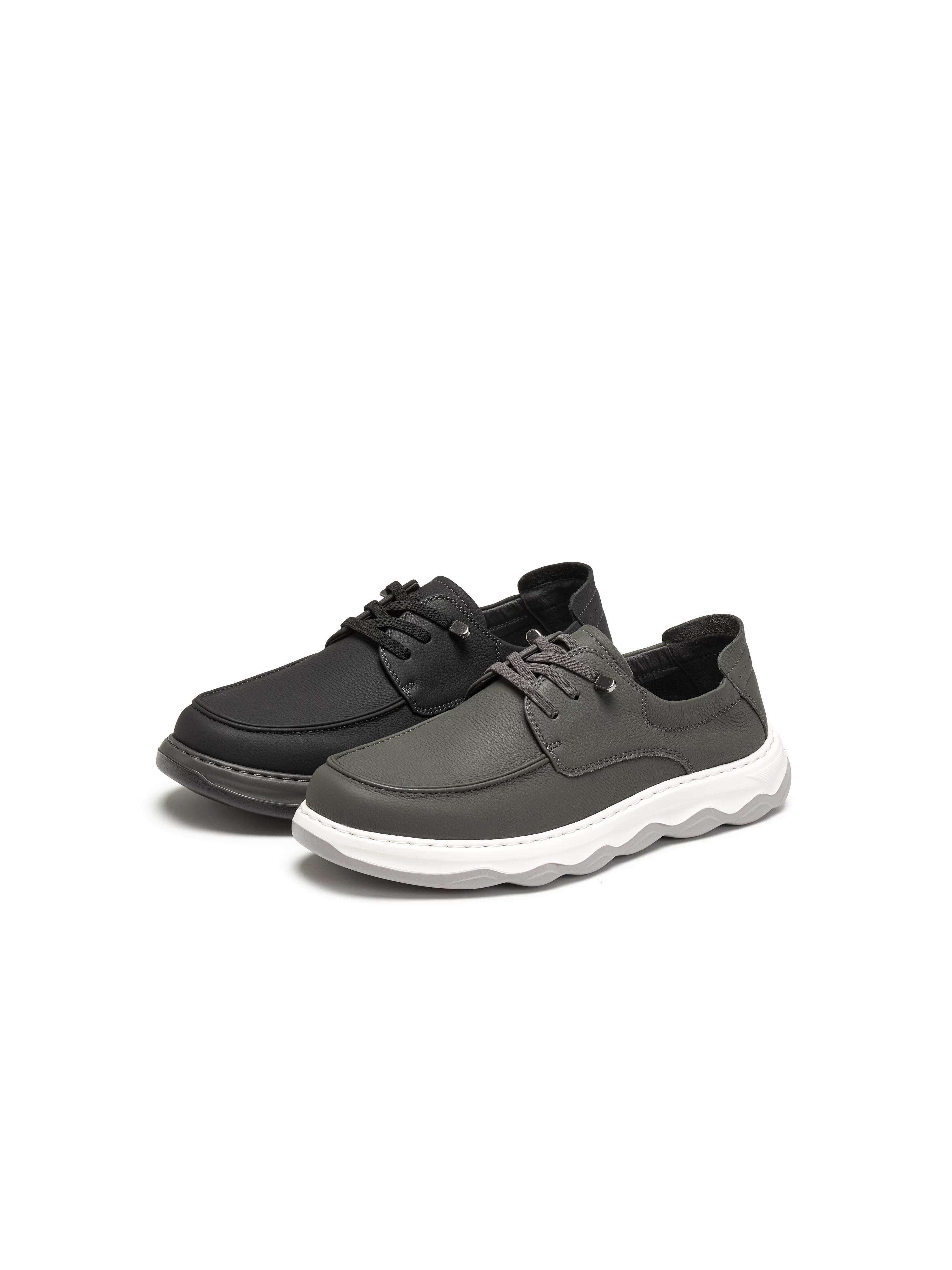 Tianmeiyi 2026 Mùa xuân phong cách mới Trung tâm mua sắm Cùng mẫu Giày da nam đa năng đi làm hàng ngày đi chơi 3ZF01AM6