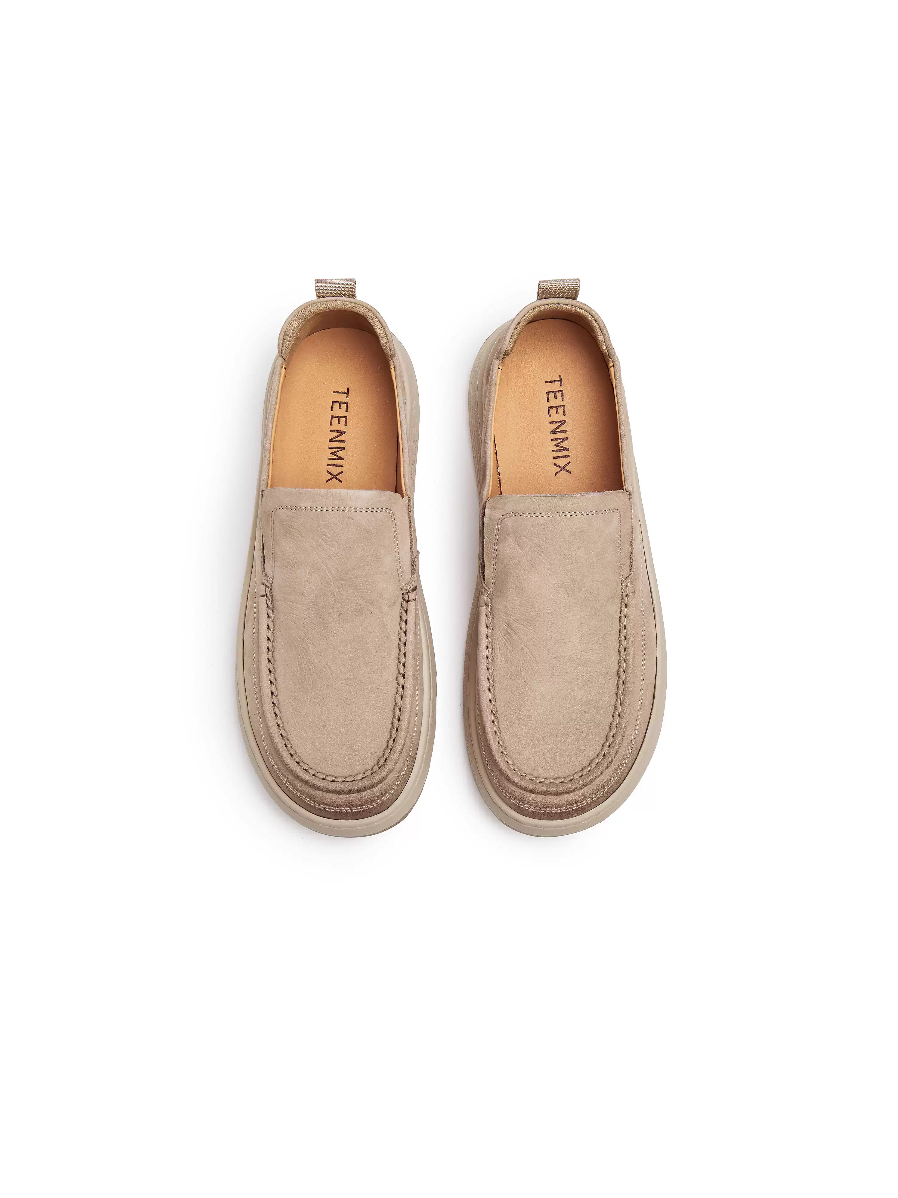 Giày da nam Tianmeiyi 2025 thu đông, kiểu dáng đa năng, retro, dễ đi, đế dày, phong cách thường ngày XXPC2CM5