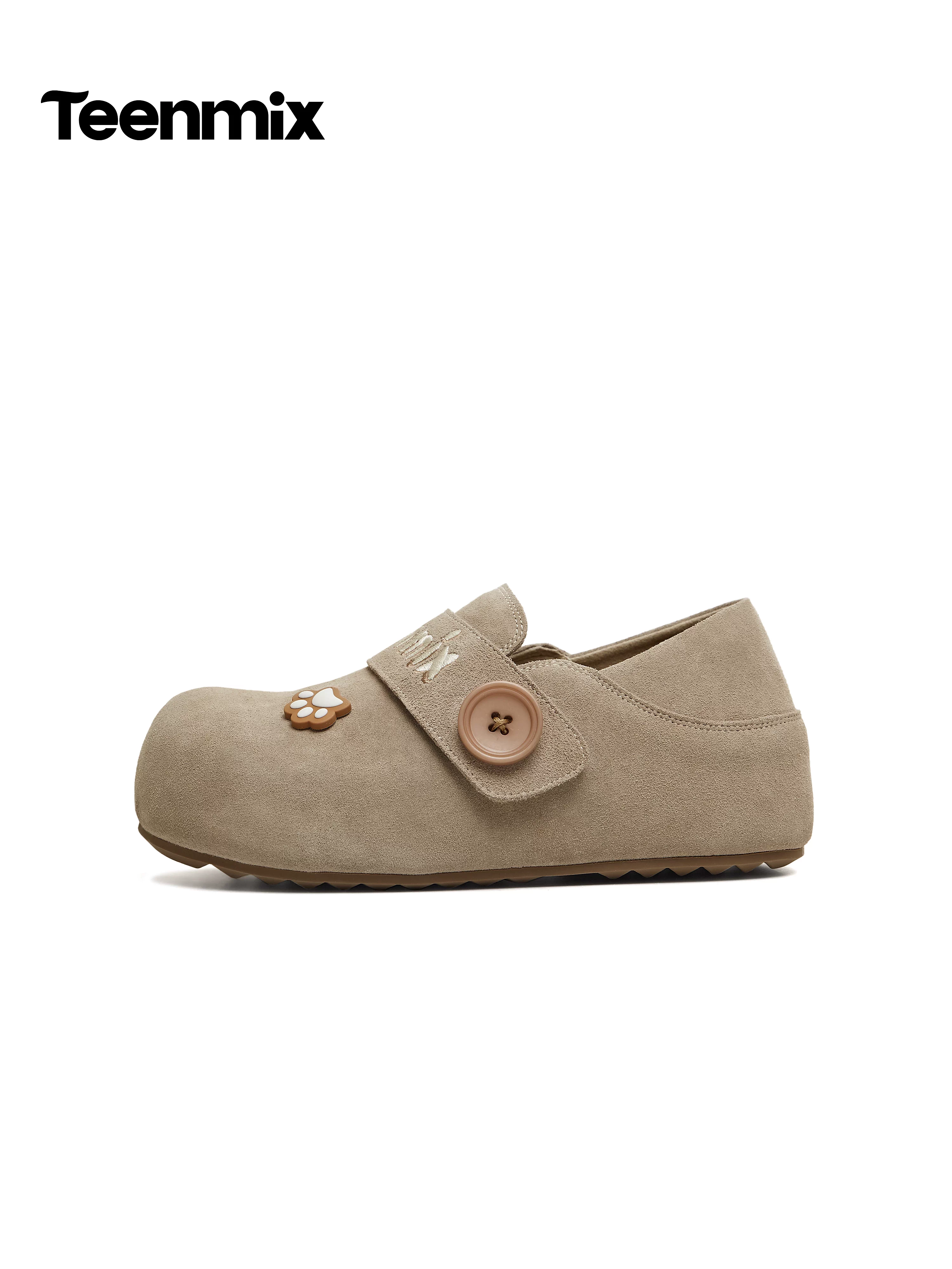 Giày Birkenstock đế dày kiểu cổ điển Tianmeiyi, giày lười hai kiểu dáng dành cho nữ, giày đơn, mẫu mới mùa xuân 2026.