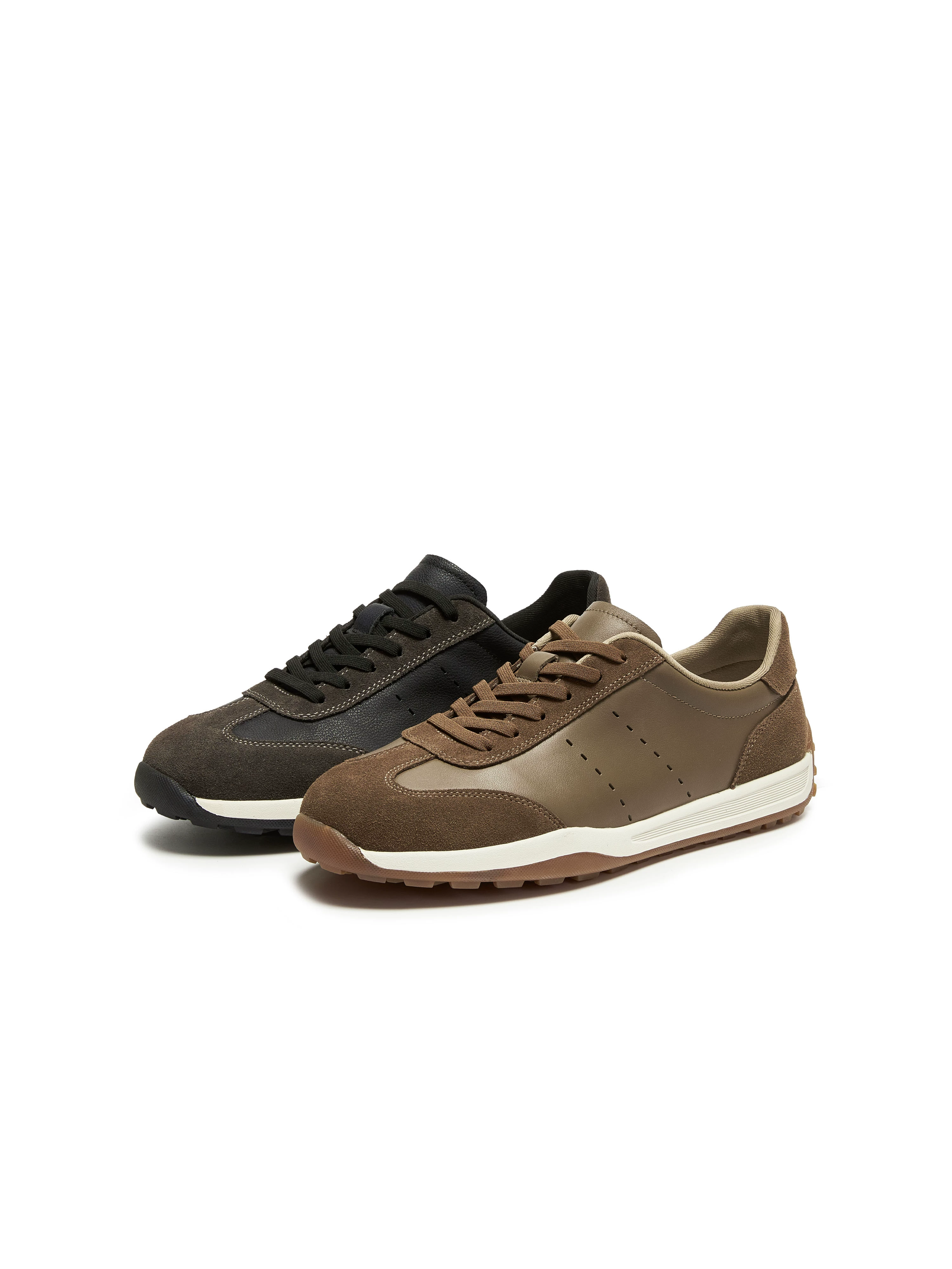 Tianmeiyi 2026 Mùa Xuân Phong Cách Mới Trung Tâm Mua Sắm Cùng Mẫu Giày Thể Thao Thông Thường Đa Năng Buộc Dây Giày Tập Luyện Nam 3ZX01AM6