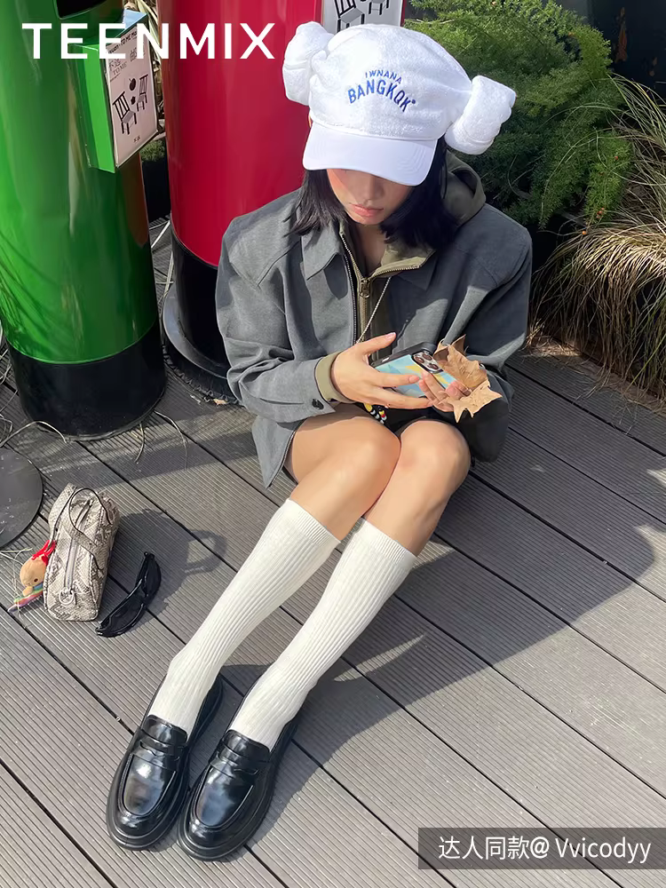 Tianmeiyi kẹo mềm sô cô la đen đế dày giày lười kiểu Anh cổ điển giày đơn nữ đế mềm giày da nhỏ mùa xuân mẫu mới