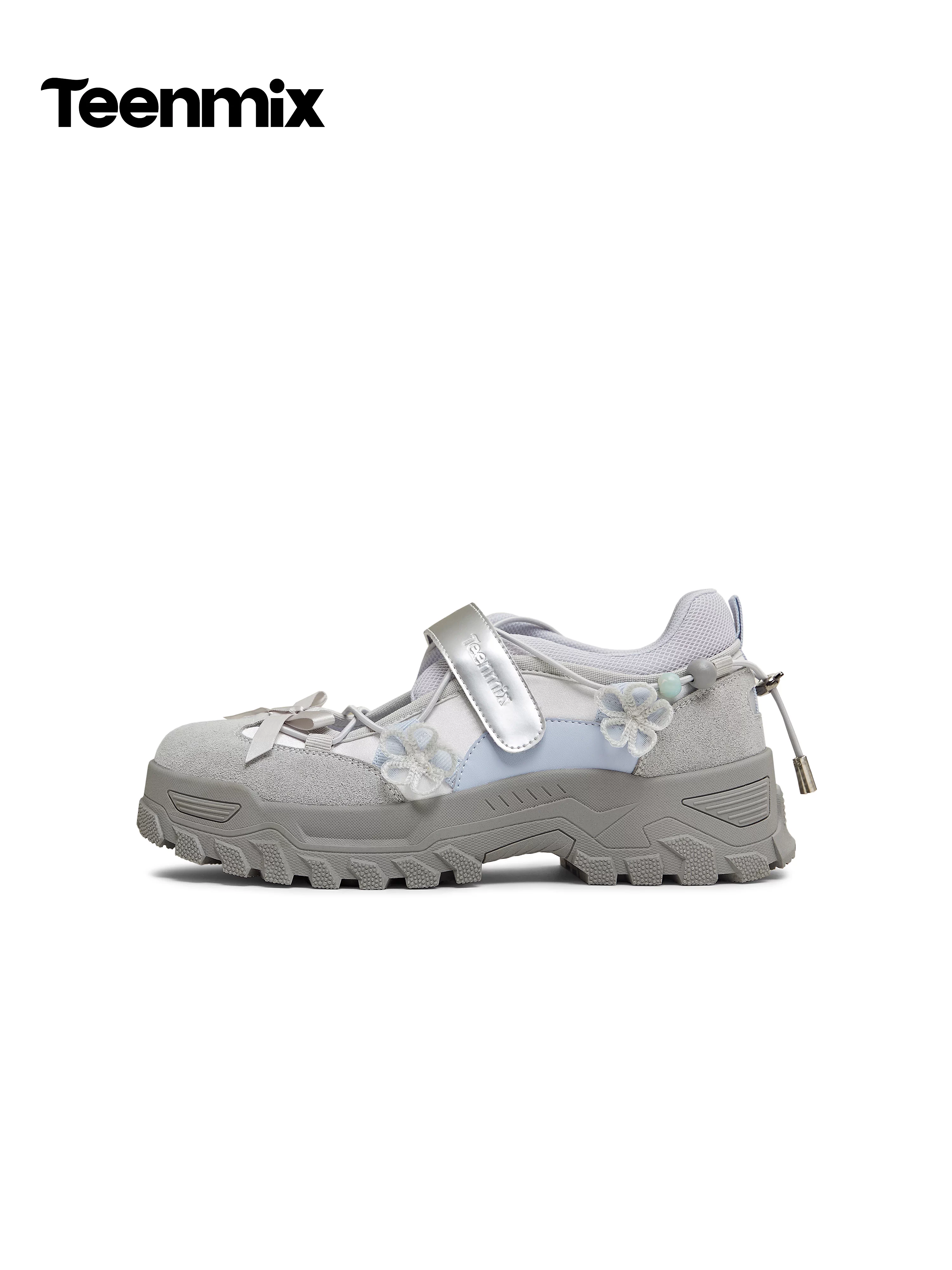 Giày Mary Jane đế dày kiểu nơ Tianmeiyi dành cho nữ, giày đơn miệng nông thông thường, mẫu mới mùa xuân 2026 KM099AQ6