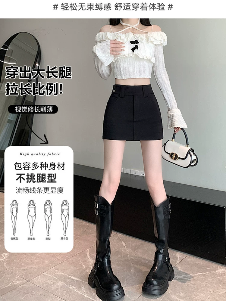 Váy vest đen cho nữ, váy bút chì xuân thu, váy ôm hông, váy rất xinh, váy mini gợi cảm cho cô gái nóng bỏng.