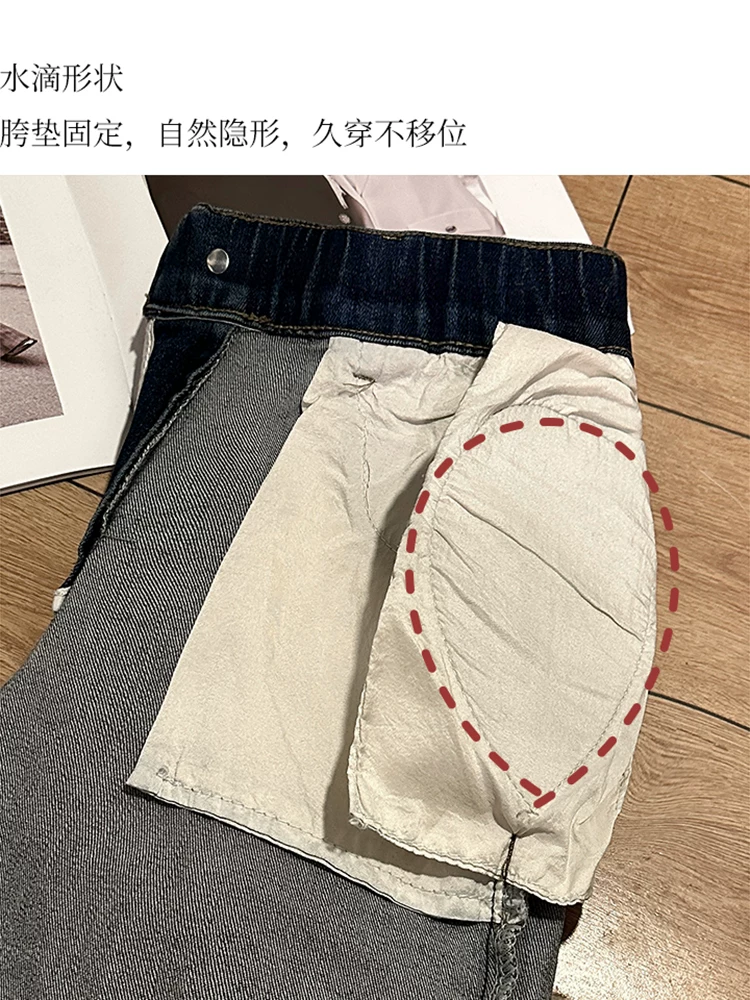 Quần jean trắng eo chữ V dành cho nữ, thích hợp cho mùa xuân, mùa thu và mùa đông, với thiết kế tôn dáng, tôn hông, quần rất đẹp, quần bút chì bó sát, quần ôm dáng.