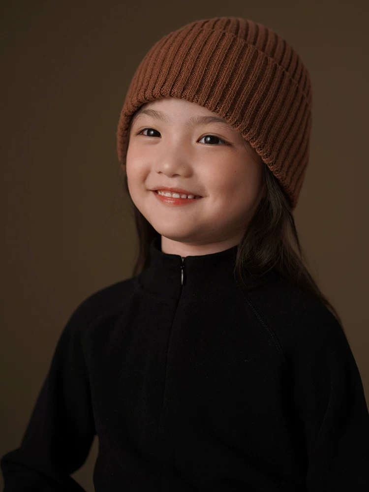 Quần áo trẻ em mùa thu đông, áo thun đen cổ lọ ôm sát cho bé gái, áo thun dài tay cho bé gái.