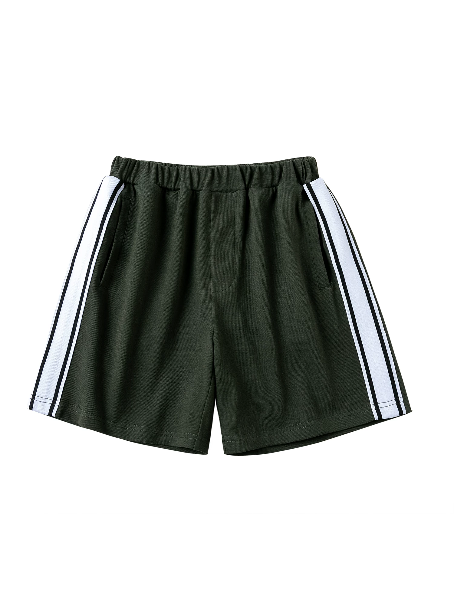 Quần áo trẻ em Hazi Mùa hè Quần short trẻ em bằng vải cotton mới dành cho trẻ lớn hơn Quần short đa năng thông thường Quần năm điểm Quần thể thao