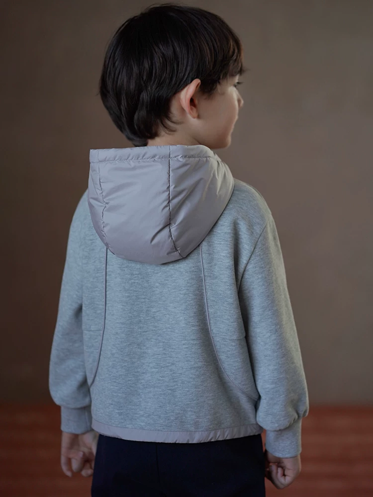 Quần áo trẻ em bộ sưu tập mùa thu 25 mẫu áo kiểu Hàn Quốc mới, áo hoodie trẻ em trai và gái, áo khoác cho trẻ lớn hơn