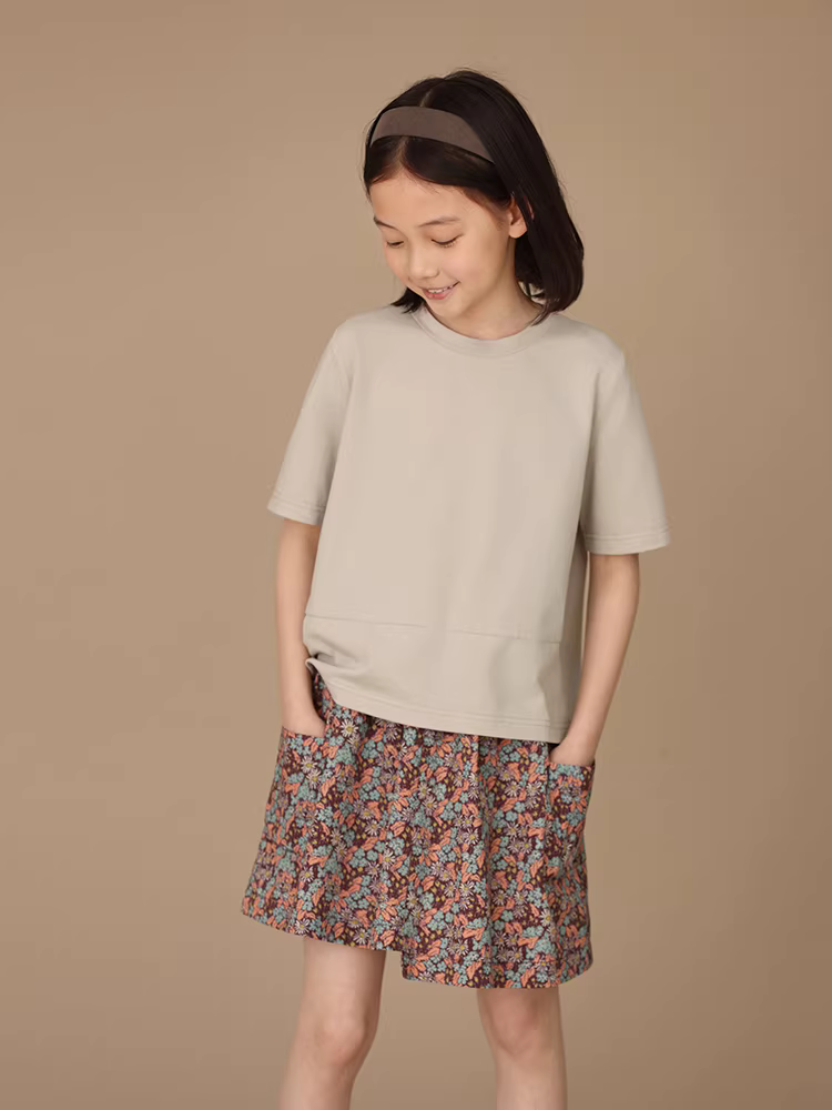 Quần áo trẻ em mùa hè áo dệt kim ngắn tay mềm mại và thân thiện với làn da Áo thun bé trai và bé gái dành cho trẻ lớn mặc mùa hè mỏng