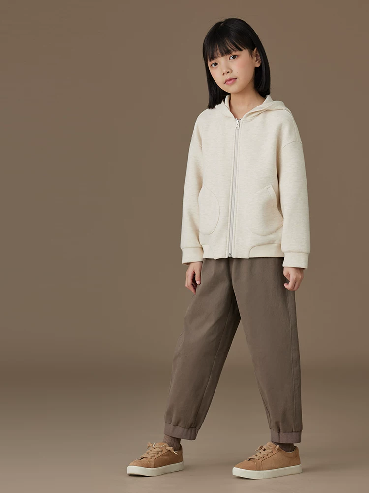 Quần áo trẻ em mùa xuân thu quần dài thường ngày cotton thân thiện với da quần dài đa năng bé trai và bé gái quần jogger phong cách