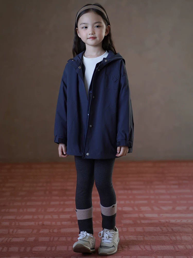 Quần legging trẻ em chất liệu thun cao cấp mùa xuân thu, màu xám, kiểu dáng thể thao đơn giản, quần yoga, quần thể thao cho bé gái
