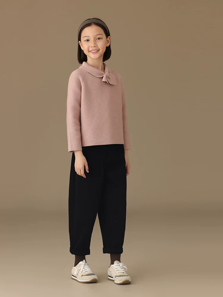 Quần áo trẻ em mùa thu đông cotton lông cừu quần âu trẻ em ấm dày quần jean lưng cao bé trai bé gái