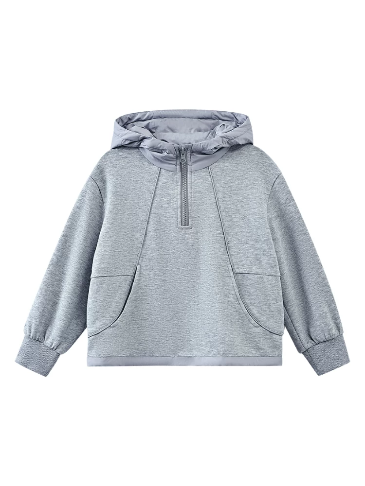 Quần áo trẻ em bộ sưu tập mùa thu 25 mẫu áo kiểu Hàn Quốc mới, áo hoodie trẻ em trai và gái, áo khoác cho trẻ lớn hơn