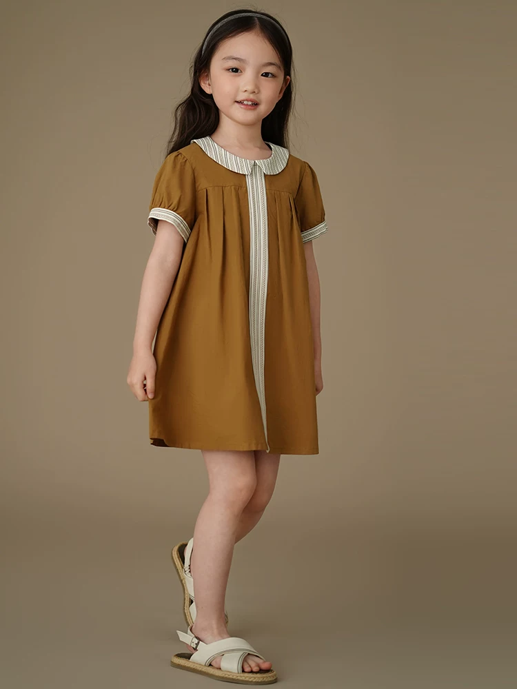 Váy bé gái mùa hè chất liệu mỏng, tay ngắn, kiểu dáng thời trang, bộ đồ mùa hè cho bé, 25 mẫu mới