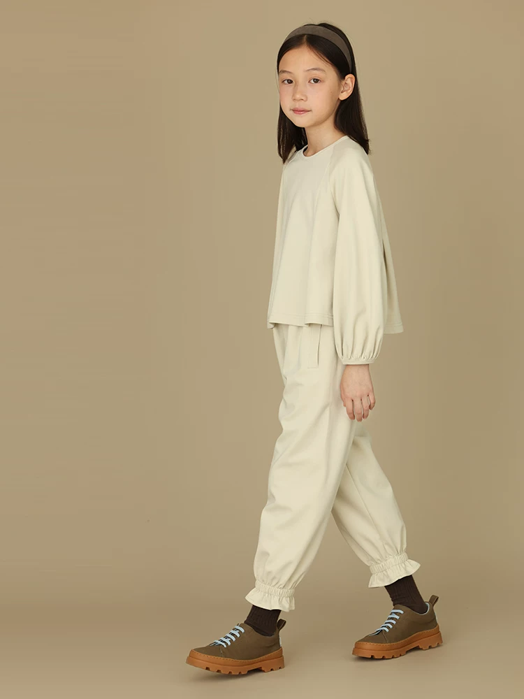Bộ quần áo trẻ em mùa xuân thu, áo khoác bé gái, quần thường, quần jogger, áo thun thể thao trẻ em xếp ly, bộ đồ thể thao trẻ em