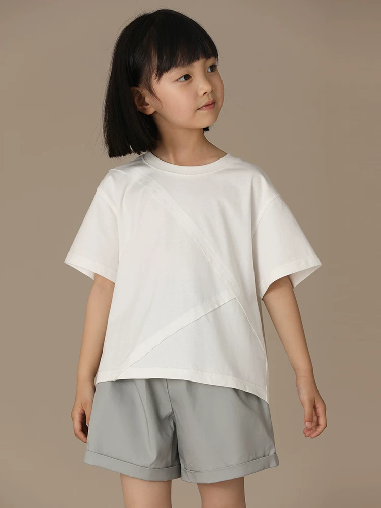 Quần áo trẻ em Ha Chi quần short đa năng unisex mùa hè cotton chải kỹ chất lượng cao quần áo bảo hộ lao động dành cho cha mẹ và con cái quần short thể thao thông thường