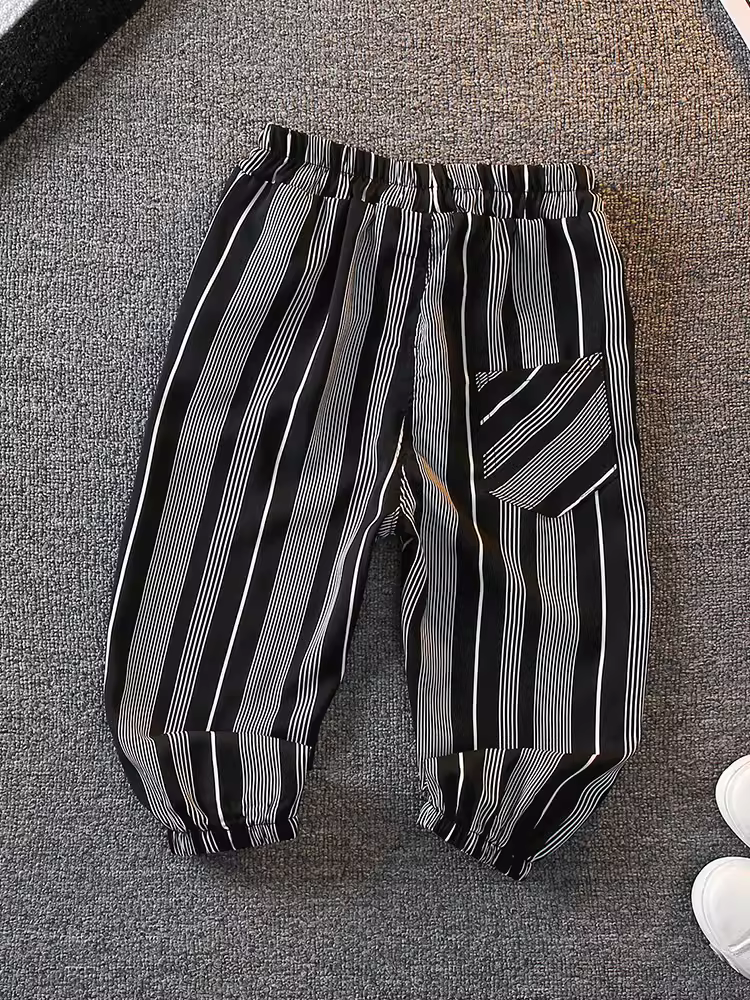 Quần chống muỗi mùa hè cho bé trai 2025 kiểu dáng mới thời trang quần mùa hè mỏng nhẹ quần dài trẻ em bé trai đẹp trai