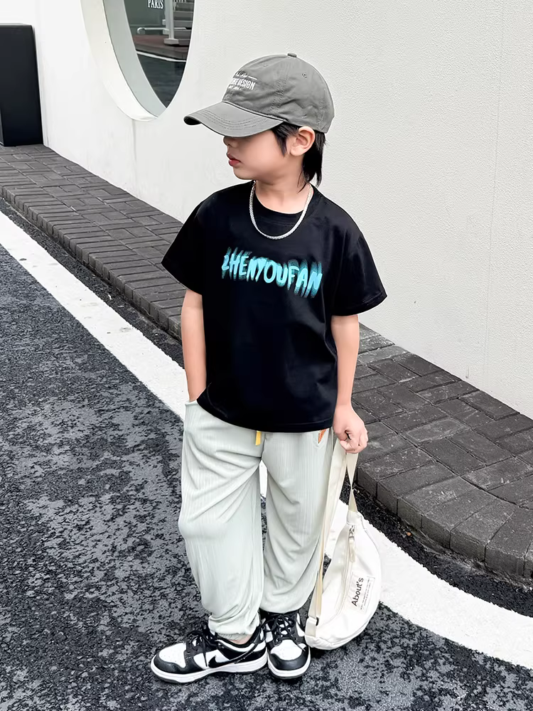 Quần trẻ em bé trai chống muỗi mùa hè 2025 kiểu mới mỏng nhẹ quần dài trẻ em thời trang cá tính trẻ trung