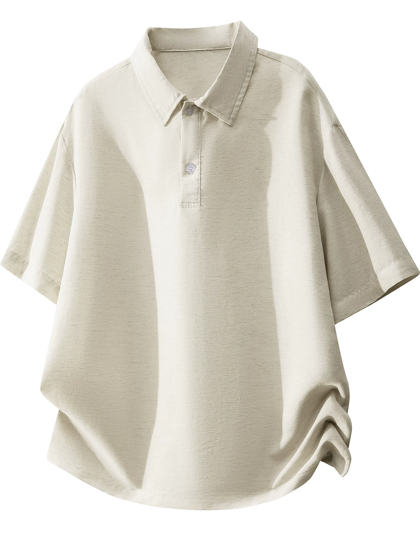 Áo thun nam Jeanswest kiểu Mỹ, chất liệu Tencel Lyocell, màu trơn, dáng rộng, thoáng khí, cao cấp, thời trang, thương hiệu POLO.