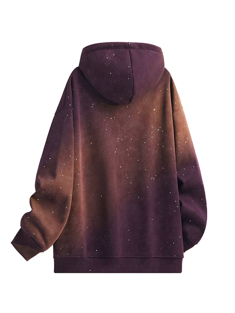 Jeanswest Starry Sky Áo len cardigan cotton nguyên chất nam mùa thu/đông phong cách Mỹ hợp thời trang thương hiệu lót lông cừu dày dặn ấm áp.