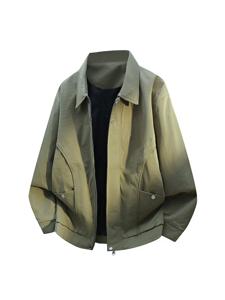 Áo khoác nam Jeanswest kiểu Mỹ cổ điển, thiết kế có cấu trúc, dành cho mùa xuân và mùa thu, size lớn, kiểu dáng công sở, áo khoác ngoài thường ngày.