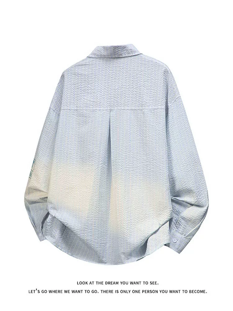 Áo sơ mi in họa tiết thương hiệu thời trang cao cấp Jeanswest dành cho nam, phong cách Mỹ mùa xuân thu, áo khoác đa năng rộng rãi, thoải mái và cá tính.