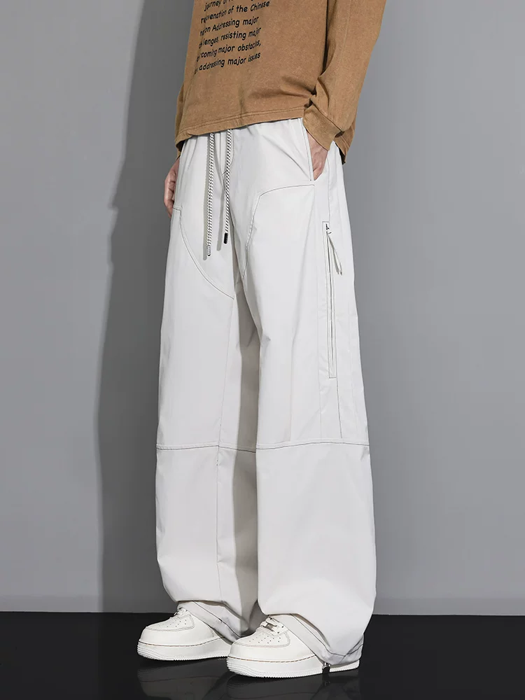 Quần dài ống rộng kiểu công sở Jeanswest dành cho nam, mùa xuân và mùa thu, dáng rộng, đa năng, sành điệu, mềm mại, chống nhăn.