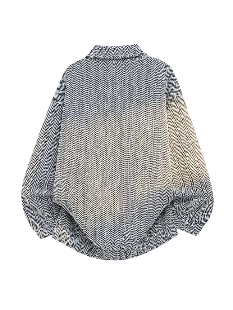 Áo khoác cổ bẻ họa tiết ngôi sao phong cách Mỹ của thương hiệu Jeanswest dành cho nam, áo khoác ngoài dáng rộng cỡ lớn mới cho mùa xuân và mùa thu.