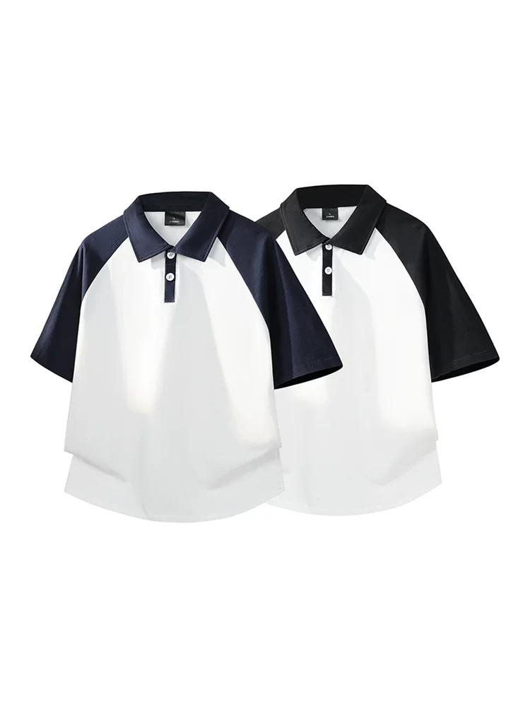 Áo polo phối màu Jeanswest dành cho nam, mẫu mới hè 2026, thương hiệu thời thượng, dáng rộng, thoáng khí, chất liệu cao cấp.