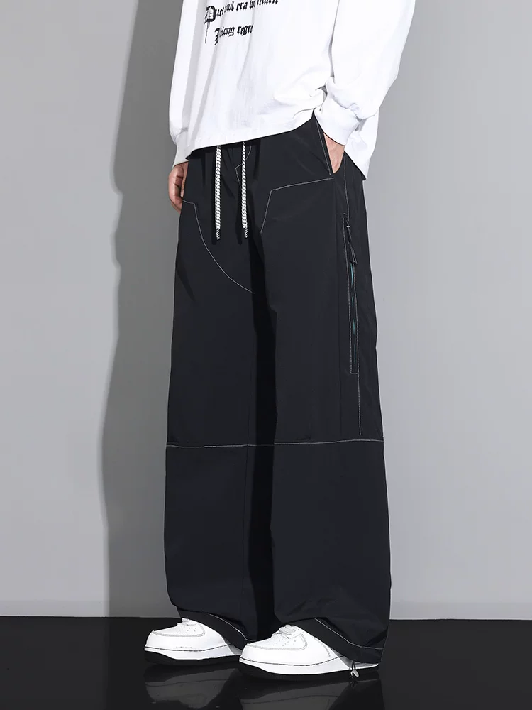 Quần dài ống rộng kiểu công sở Jeanswest dành cho nam, mùa xuân và mùa thu, dáng rộng, đa năng, sành điệu, mềm mại, chống nhăn.
