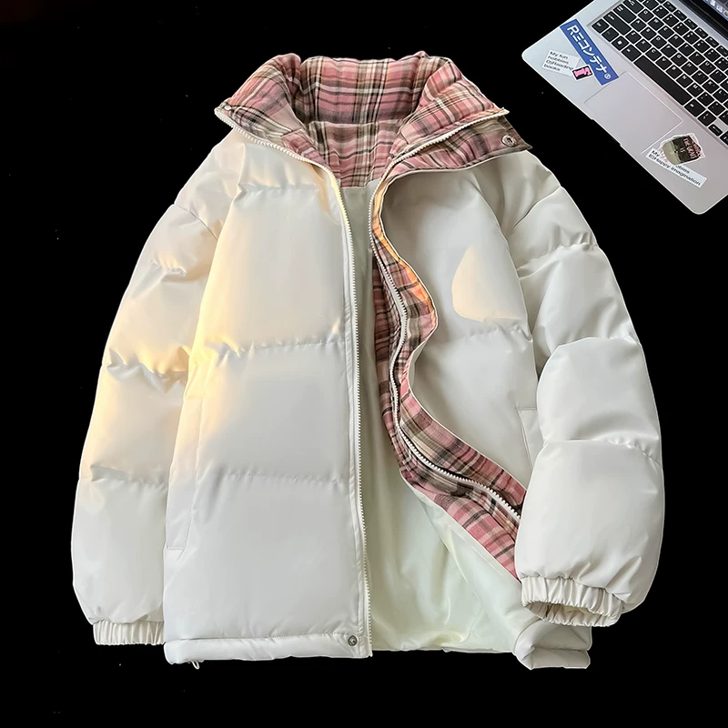 Áo khoác cotton mùa đông nam Jeanswest có lớp lót lông cừu, áo khoác cotton dày dặn, áo khoác ngoài cotton ấm áp cho nam, quần áo mùa đông.
