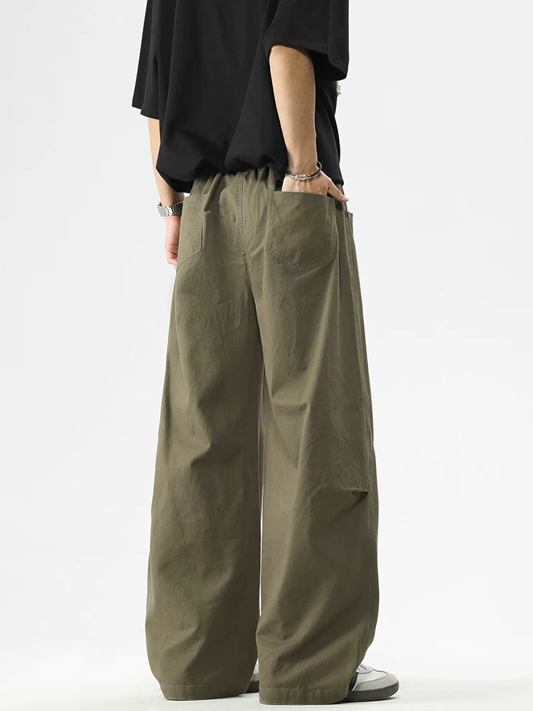 Quần ống rộng thẳng kiểu Mỹ của Jeanswest dành cho nam, mẫu mới xuân thu 2026, quần casual dáng rộng cao cấp, chất liệu mềm mại, phong cách cá tính.
