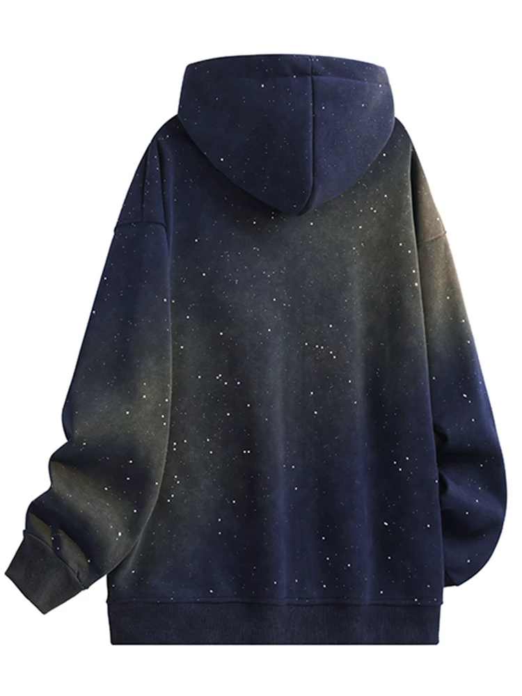 Áo khoác nam cao cấp phong cách Mỹ Jeanswest Starry Sky, áo khoác có mũ cao cấp mùa xuân thu.