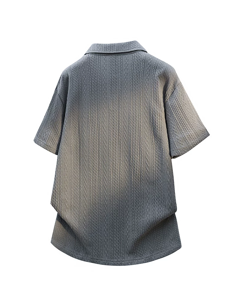 Áo thun cổ bẻ màu trơn kiểu Mỹ của Jeanswest dành cho nam, tay ngắn thoáng khí, thân thiện với làn da, hợp thời trang, cao cấp mùa hè.