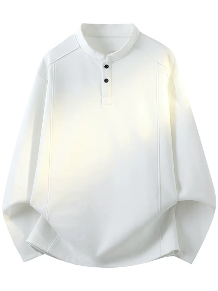 Áo sweatshirt nam Jeanswest 2026 kiểu Mỹ, màu trơn, chất liệu cao cấp, phong cách thời trang, dáng rộng, mặc xuân thu.