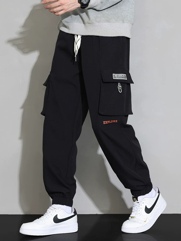 Quần jean nam Jeanswest, quần jogger thể thao mùa xuân thu, size lớn, dáng rộng, cao cấp, quần dài thường ngày