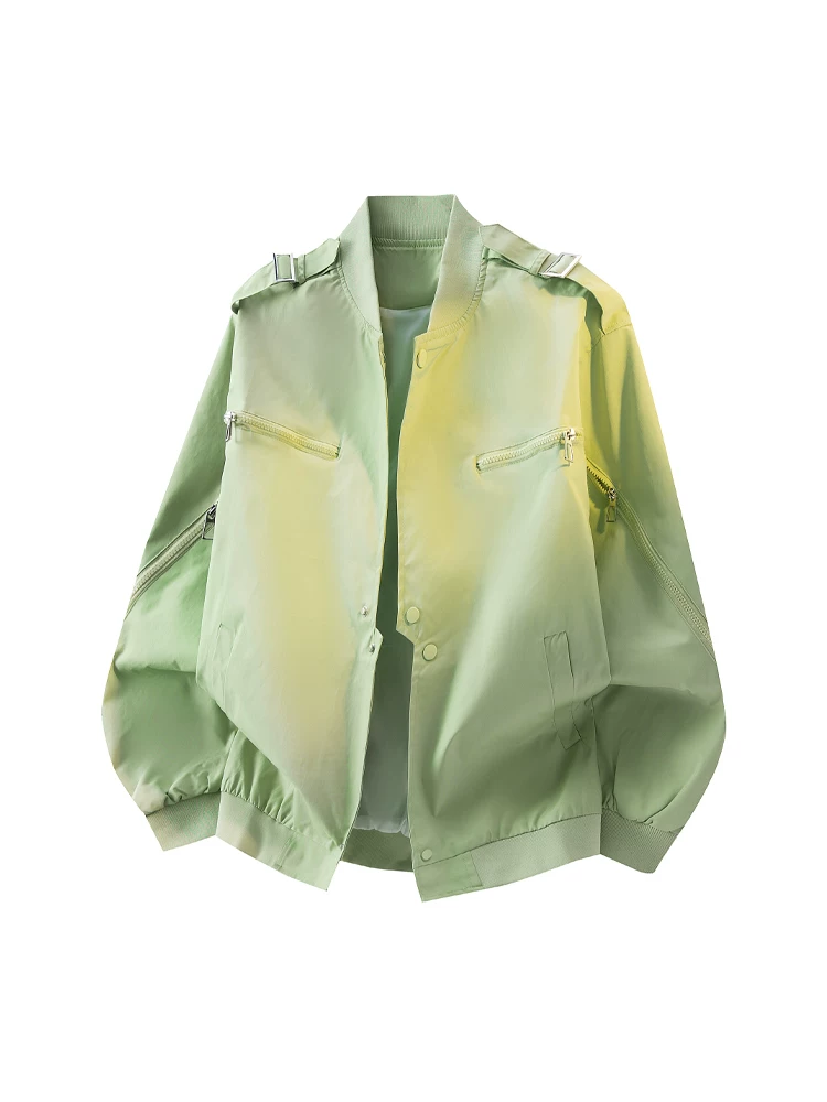 Áo khoác bomber cổ bóng chày kiểu Mỹ Jeanswest dành cho nam, mẫu mới xuân thu 2026, áo khoác cao cấp dáng rộng, phong cách thường ngày.