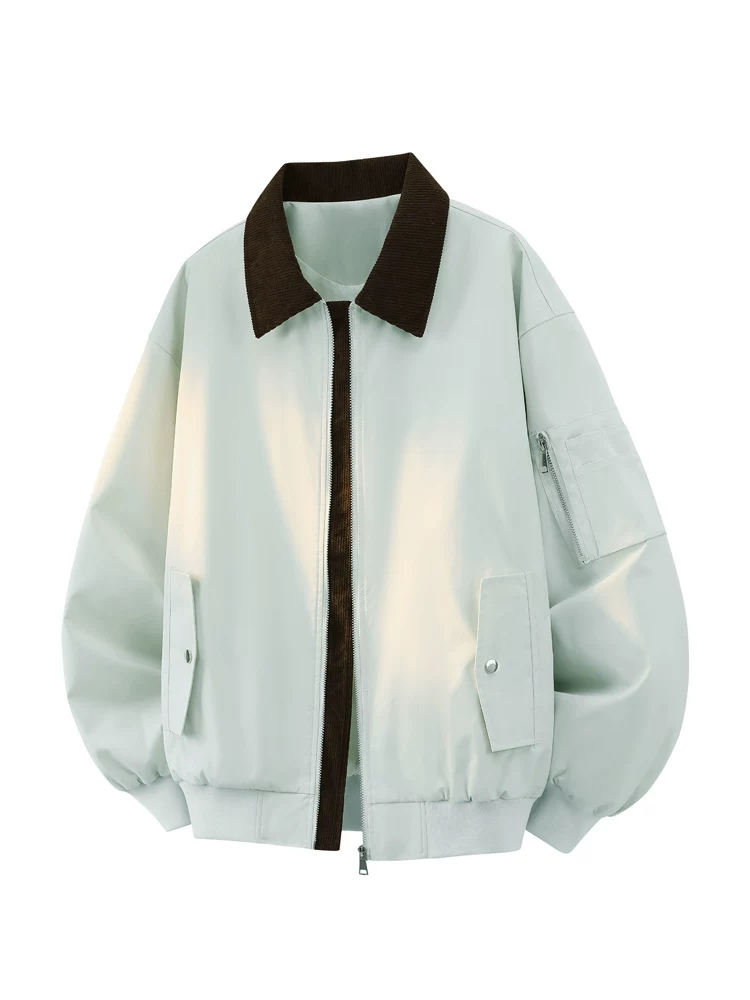 Áo khoác nam Jeanswest kiểu Mỹ phối màu, thương hiệu thời trang xuân thu, cao cấp, sành điệu, đa năng.