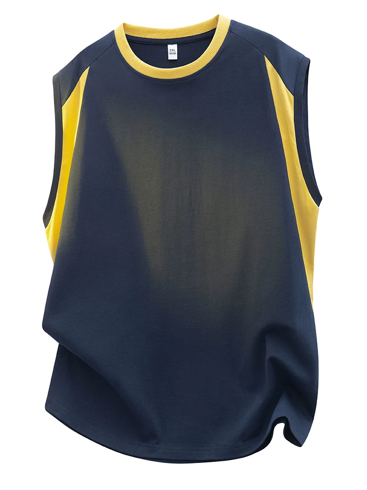 Áo thun vest không tay Jeanswest dành cho nam, phong cách cao cấp mùa hè, thương hiệu cá tính và hợp thời trang, tay ngắn rộng rãi, thoáng khí.