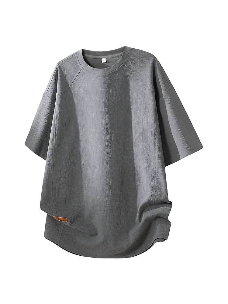 Áo thun nam Jeanswest 2026 kiểu mới, tay ngắn, cổ tròn, dáng rộng, thời trang và thoáng khí, thích hợp cho mùa xuân hè.