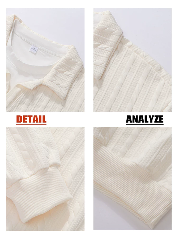 Áo nỉ nam kiểu Mỹ có họa tiết của Jeanswest, áo hai mảnh dáng rộng mùa thu.